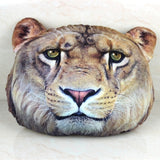 stuffed plush lion pillow