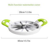 Large Watermelon cutter Convenient Kitchen accessories Cutting Tools Watermelon Slicer Fruit Cutter Kitchen Muti-function Cutter - Moon Discount