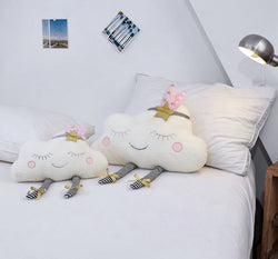 ☁️ Plush Cute 3D Cloud Pillow | Moon Discount - Moon Discount