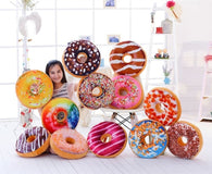 Plush Pillow Food Lifelike (Donuts Theme) | Moon Discount - Moon Discount