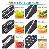 Myvit Vegetable Cutter with Steel Blade Mandoline Slicer Potato Peeler Carrot Cheese Grater vegetable slicer Kitchen Accessories - Moon Discount