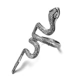 Retro Punk Adjustable Snake Rings | Moon Discount