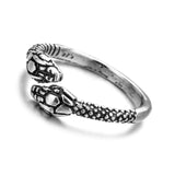 Retro Punk Adjustable Snake Rings | Moon Discount