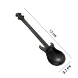 Cute Coffee Spoons Guitar Shape Dessert Musical Instrument - Moon Discount
