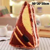 stuffed plush cake tiramisu pillow